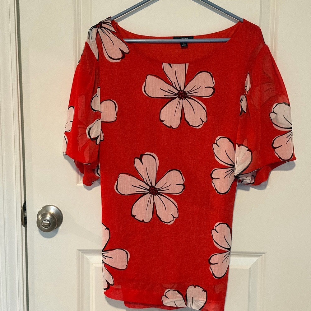 Alfani Bold Red Top